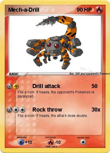 Pokemon Mech-a-Drill