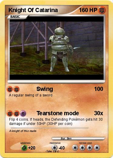 Pokemon Knight Of Catarina