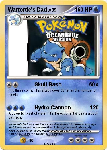 Pokemon Wartortle's Dad