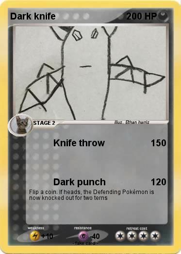 Pokemon Dark knife