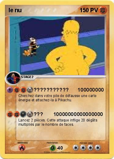 Pokemon le nu