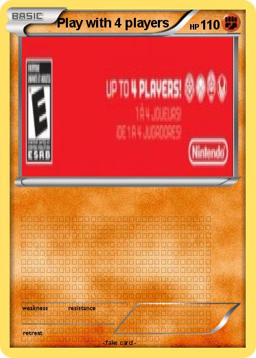 Pokemon Play with 4 players