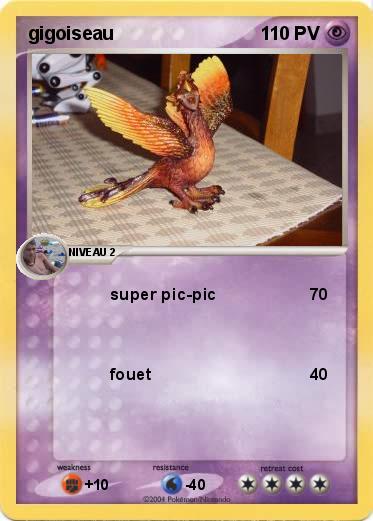 Pokemon gigoiseau