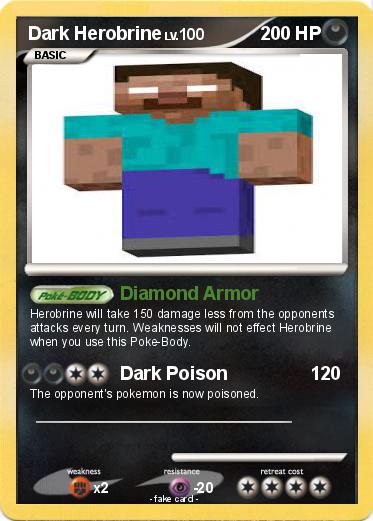 Pokemon Dark Herobrine