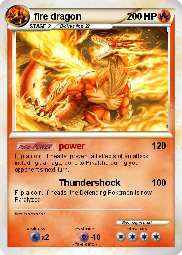 Pokemon fire dragon