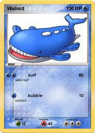 Pokemon Wailord