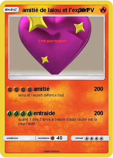 Pokemon amitié de lalou et l'expert