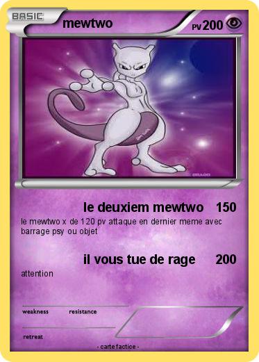 Pokemon mewtwo