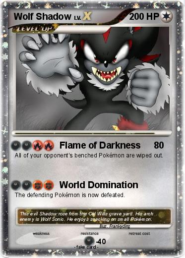 Pokemon Wolf Shadow