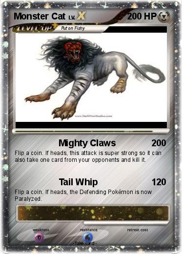Pokemon Monster Cat