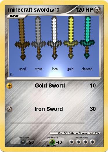 Pokemon minecraft sword