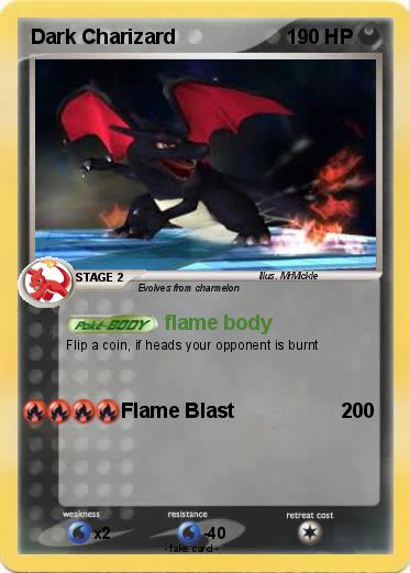 Pokemon Dark Charizard