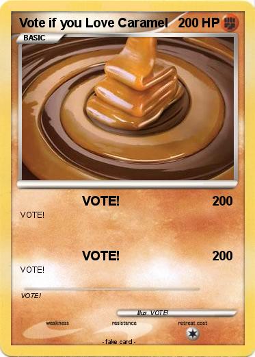 Pokemon Vote if you Love Caramel
