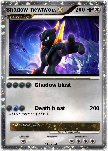 Pokemon Shadow mewtwo