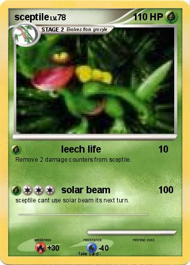 Pokemon sceptile