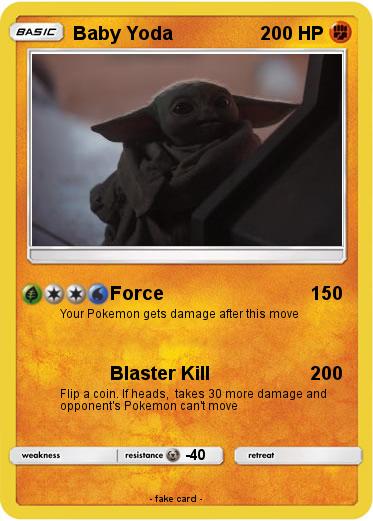 Pokemon Baby Yoda
