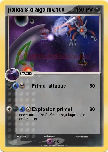 Pokemon palkia & dialga niv.100
