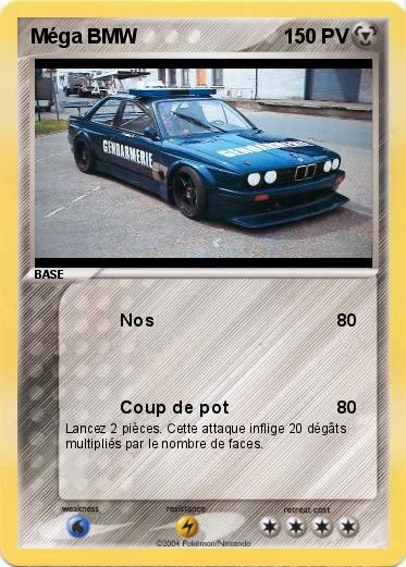 Pokemon Méga BMW