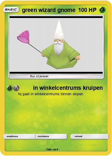 Pokemon green wizard gnome