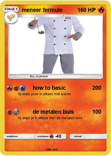 Pokemon meneer fermule