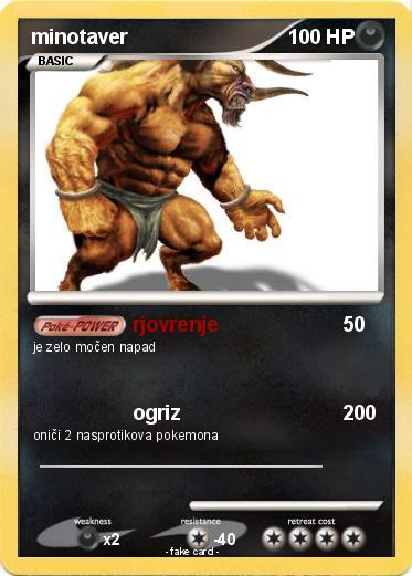 Pokemon minotaver