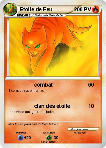 Pokemon Etoile de Feu