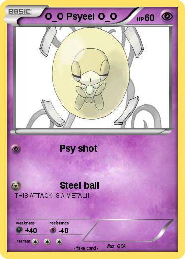 Pokemon O_O Psyeel O_O