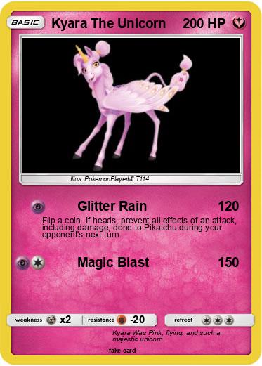 Pokemon Kyara The Unicorn