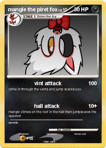 Pokemon mangle the piret fox