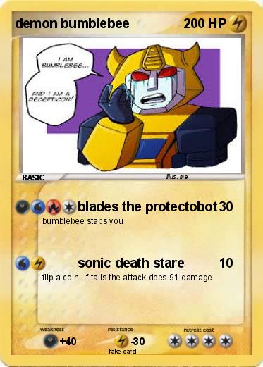 Pokemon demon bumblebee