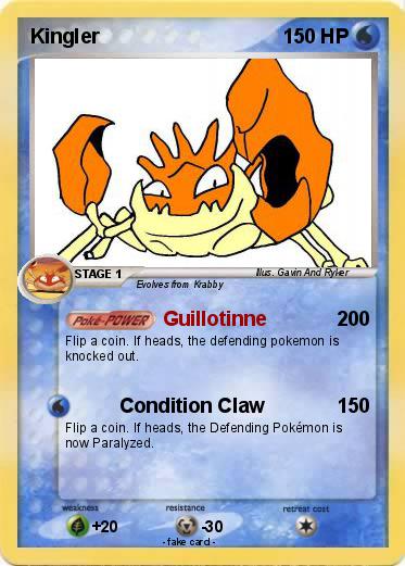 Pokemon Kingler