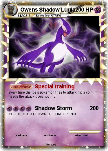 Pokemon Owens Shadow Lugia