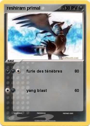 Pokemon reshiram primal