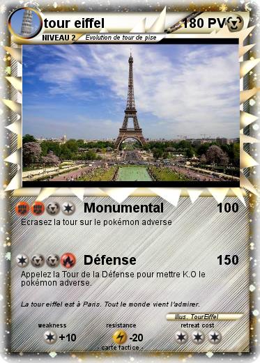 Pokemon tour eiffel