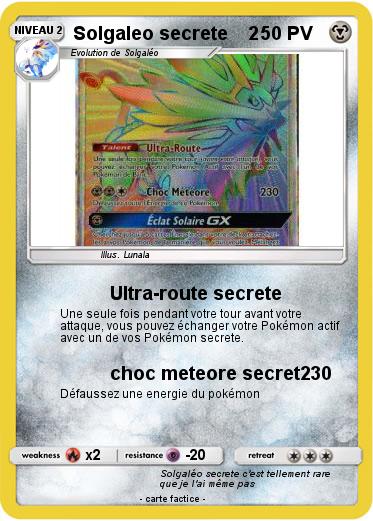 Pokemon Solgaleo secrete    2