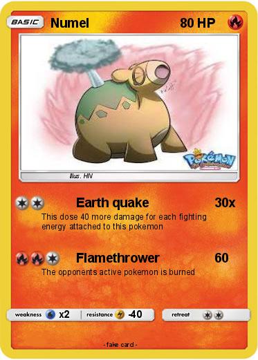 Pokemon Numel