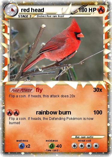 Pokemon red head