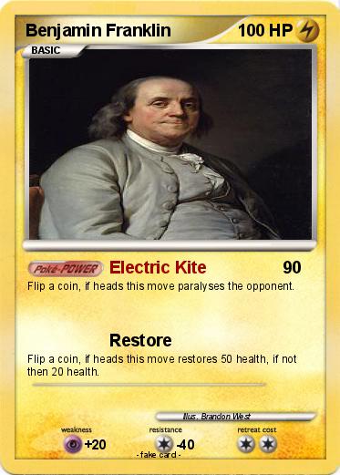 Pokemon Benjamin Franklin