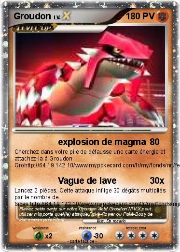 Pokemon Groudon