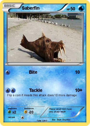 Pokemon Saberfin