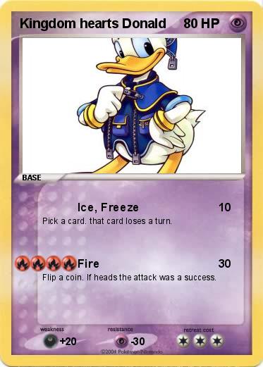 Pokemon Kingdom hearts Donald