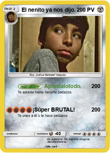 Pokemon El nenito ya nos dijo.
