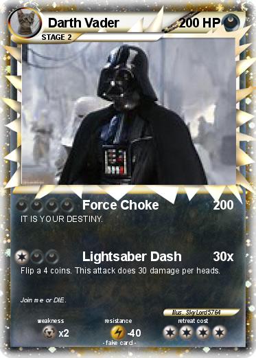 Pokemon Darth Vader