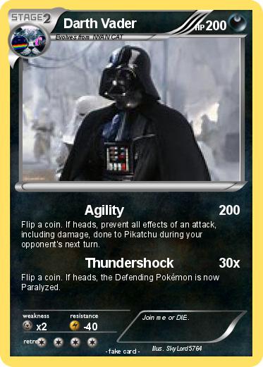 Pokemon Darth Vader