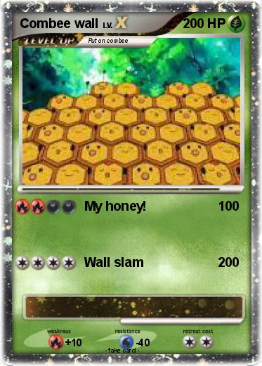 Pokemon Combee wall