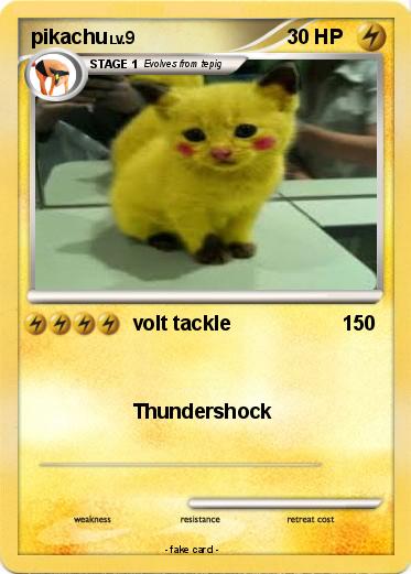 Pokemon pikachu