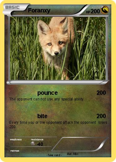 Pokemon Foranxy