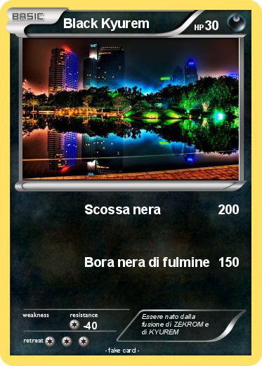 Pokemon Black Kyurem