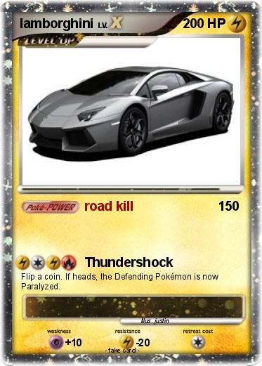 Pokemon lamborghini