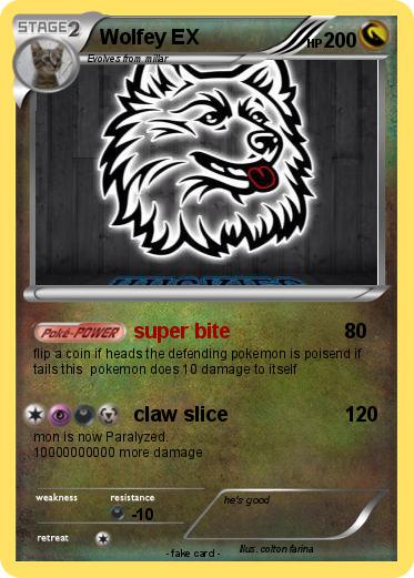 Pokemon Wolfey EX